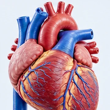 A detailed model of the human heart