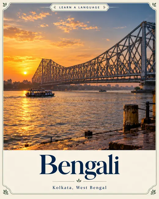 Bengali, illustrated by West Bengal