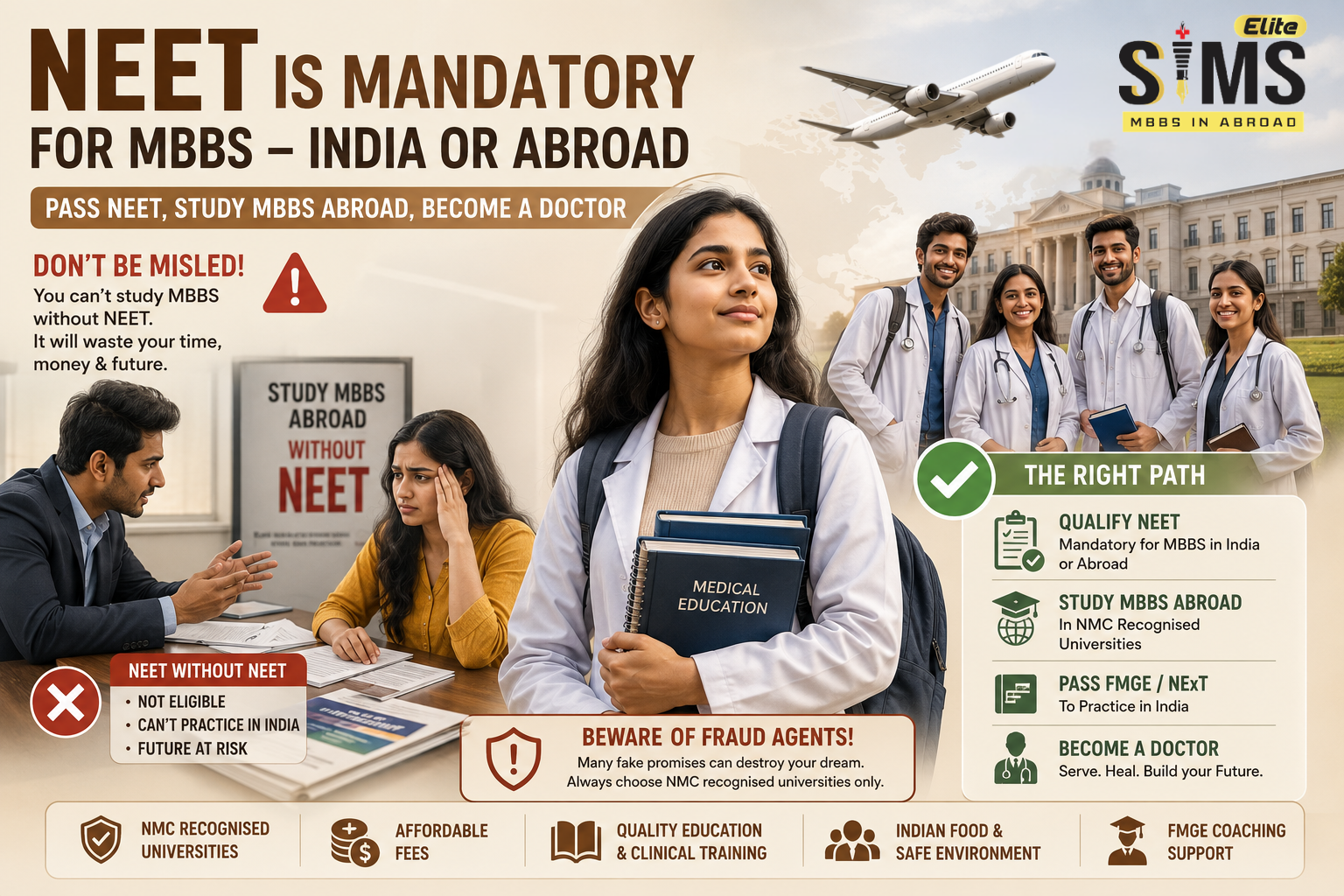 MBBS Abroad from India 2026 - Best Countries, Cost, NEET & FMGE Guide