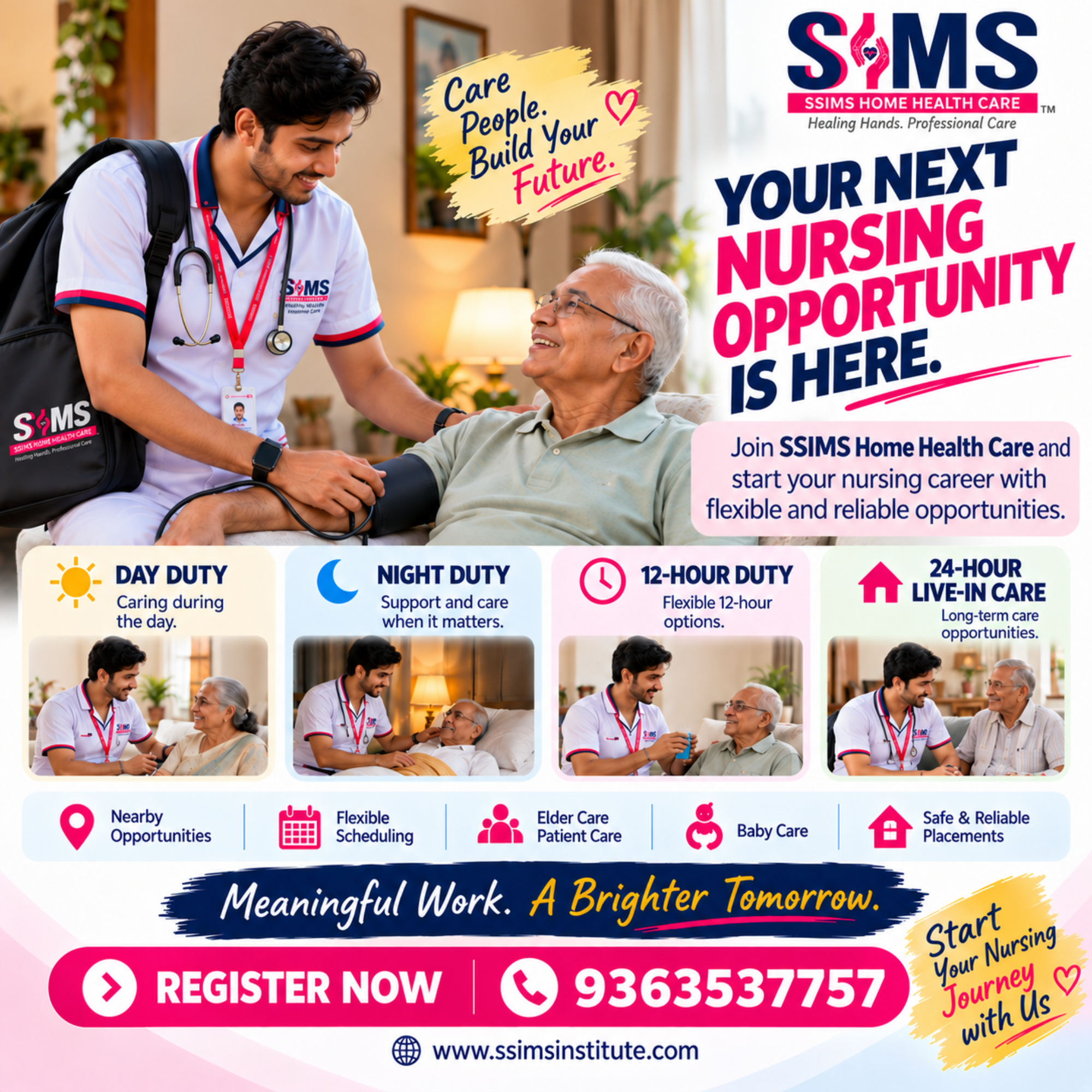 24-Hour Live-in & Patient Care Nurse Jobs in Chennai – Start Your Nursing Career — job poster